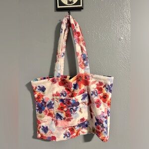 NWT Johnny Was Summer Days Terry Beach Tote